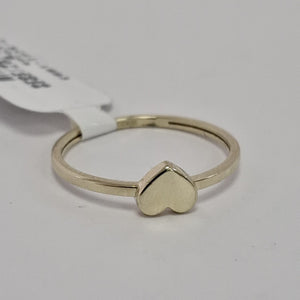 ANILLOS ANILLITO FIG CORAZON 10K TALLA 8 1.1 GR (NUEVO)