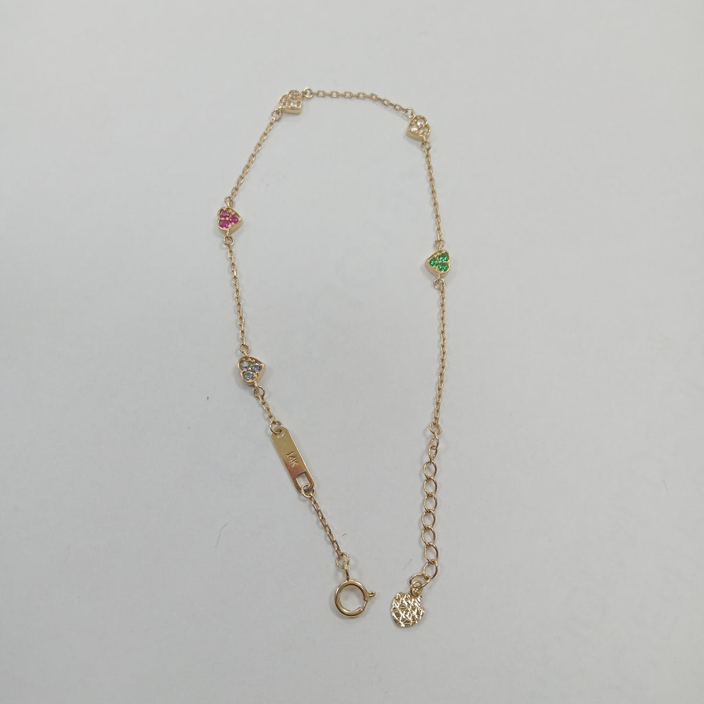 PULSERAS DAMA ORO 14K 1.9 (NUEVO)