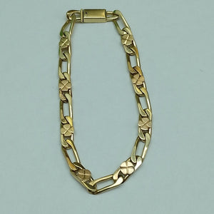 PULSERA ORO, ORO COMBINADO 10 K 16.9 GRMS (SEMINUEVO)