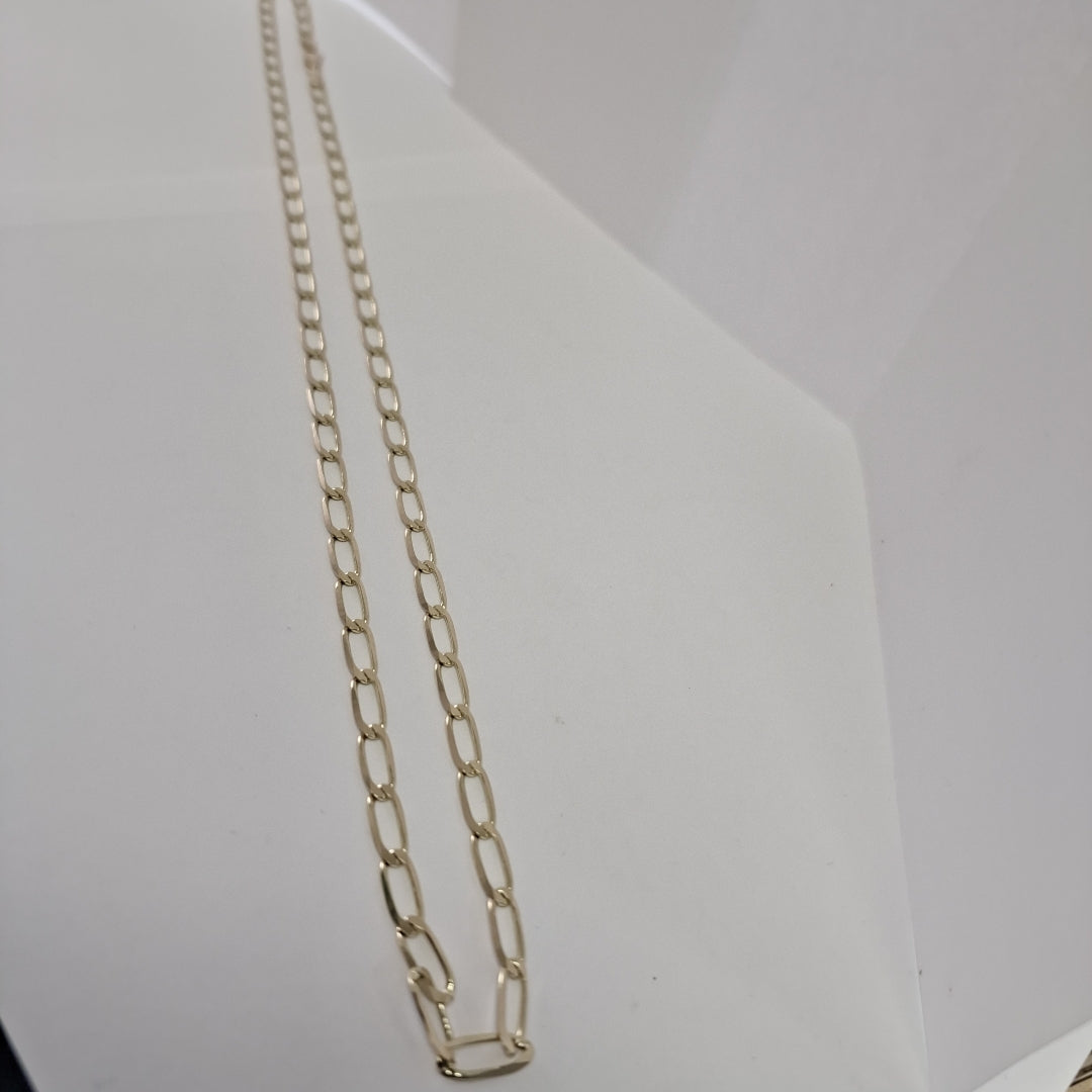 CADENA ESLABON 14K 60 CM 11.8 GR (NUEVO)