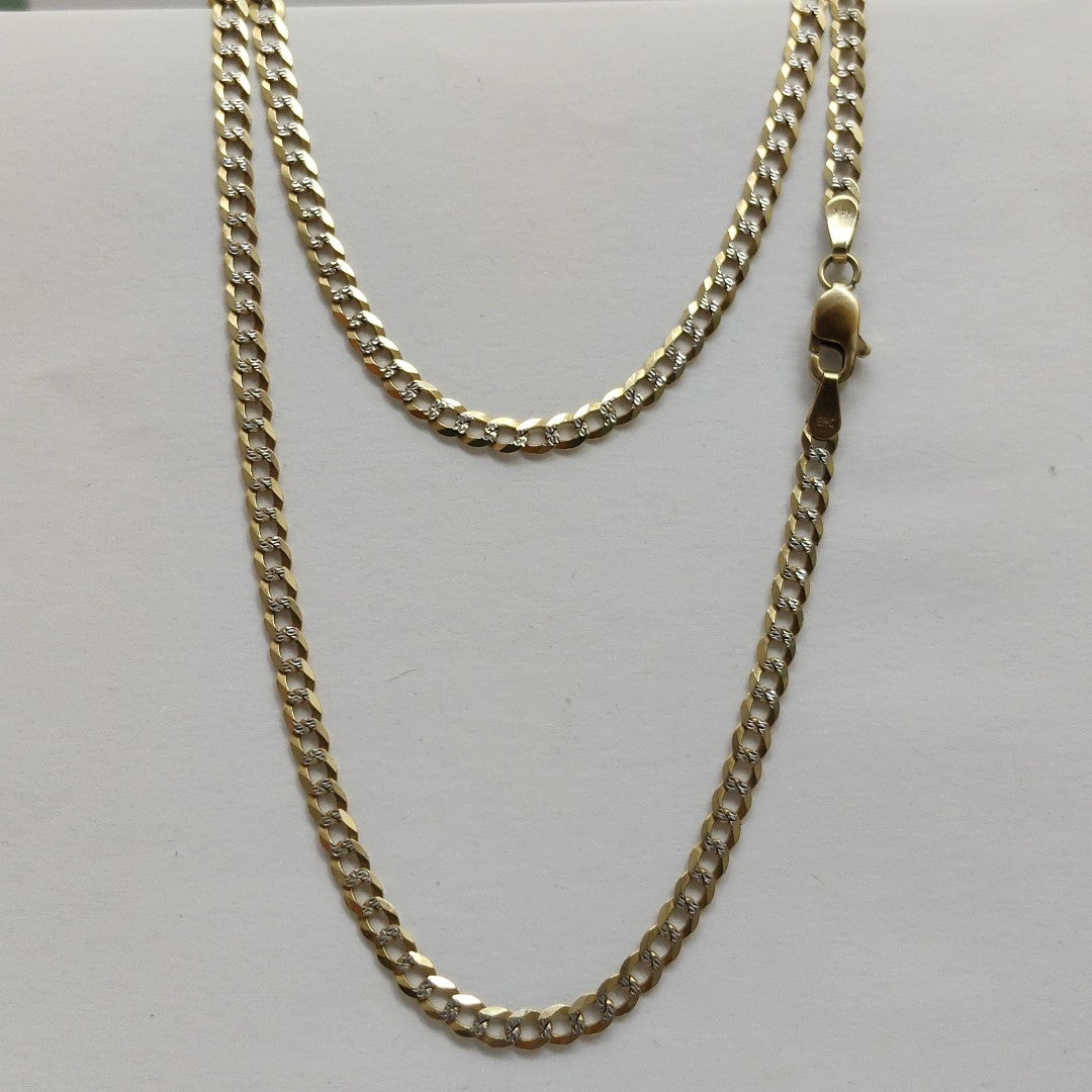 CADENA ORO, RODIADO 14 K 6.3 GRMS (SEMINUEVO)