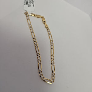 PULSERA 3X1 14K 21 CM 4.6 GR (NUEVO)