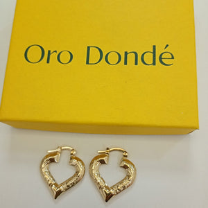 ARETES ARRACADAS 14K 1.7 GR (NUEVO)