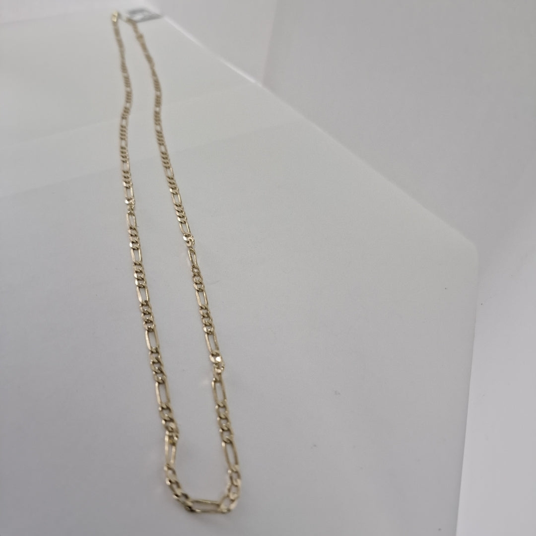 CADENA 3X1 14K 60 CM 8 GR (NUEVO)