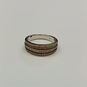 ANILLITO ORO BLANCO 14 K 5,10 GRMS (SEMINUEVO)