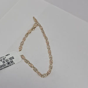 PULSERA GUCHI 14K 18 CM 3 GR (NUEVO)