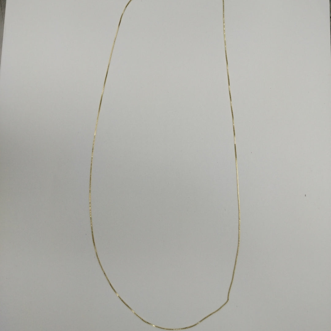 CADENA VENECIANO 14K 55 CM 1.8 GR (NUEVO)