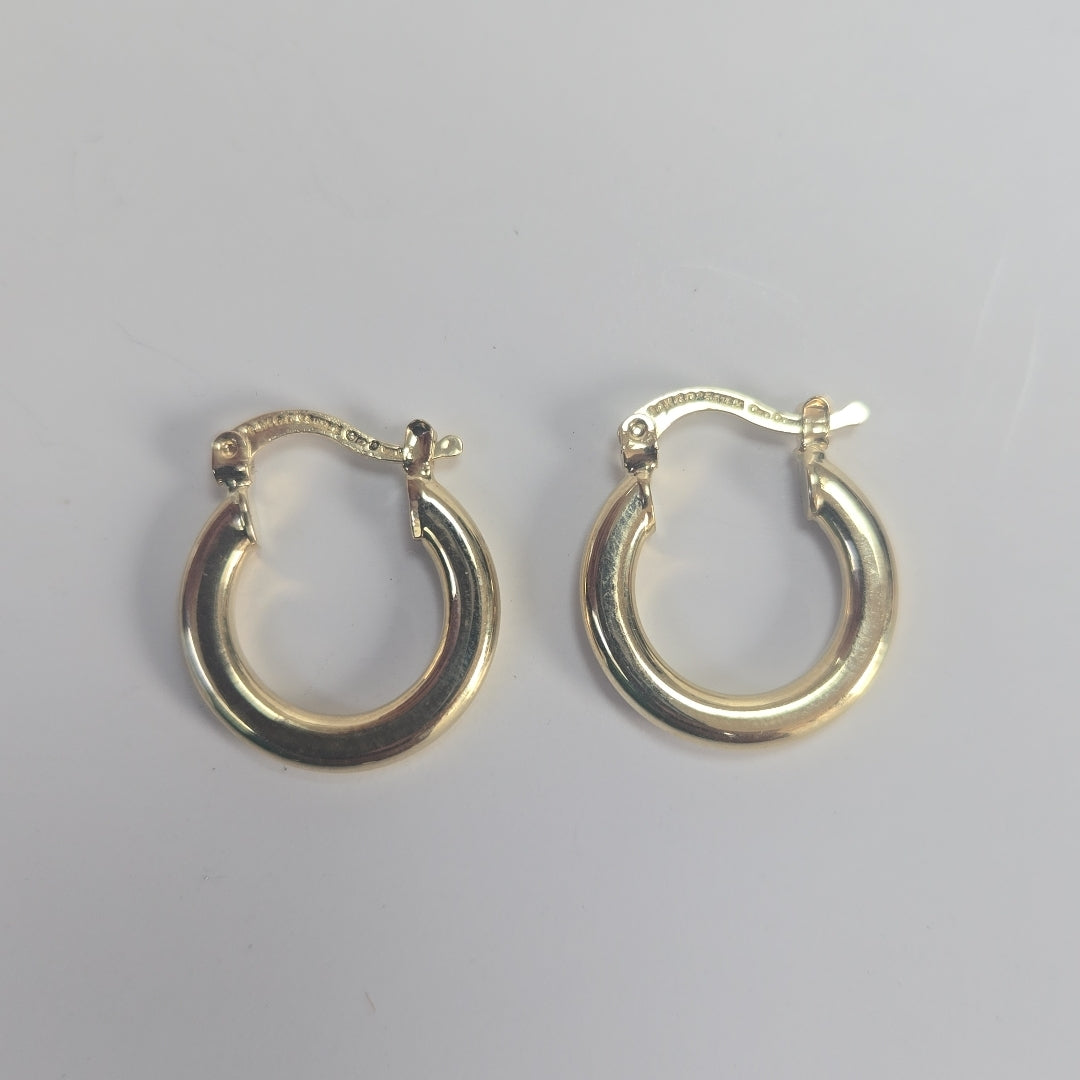 ARETES ARRACADAS 14K 1.5 GR (NUEVO)