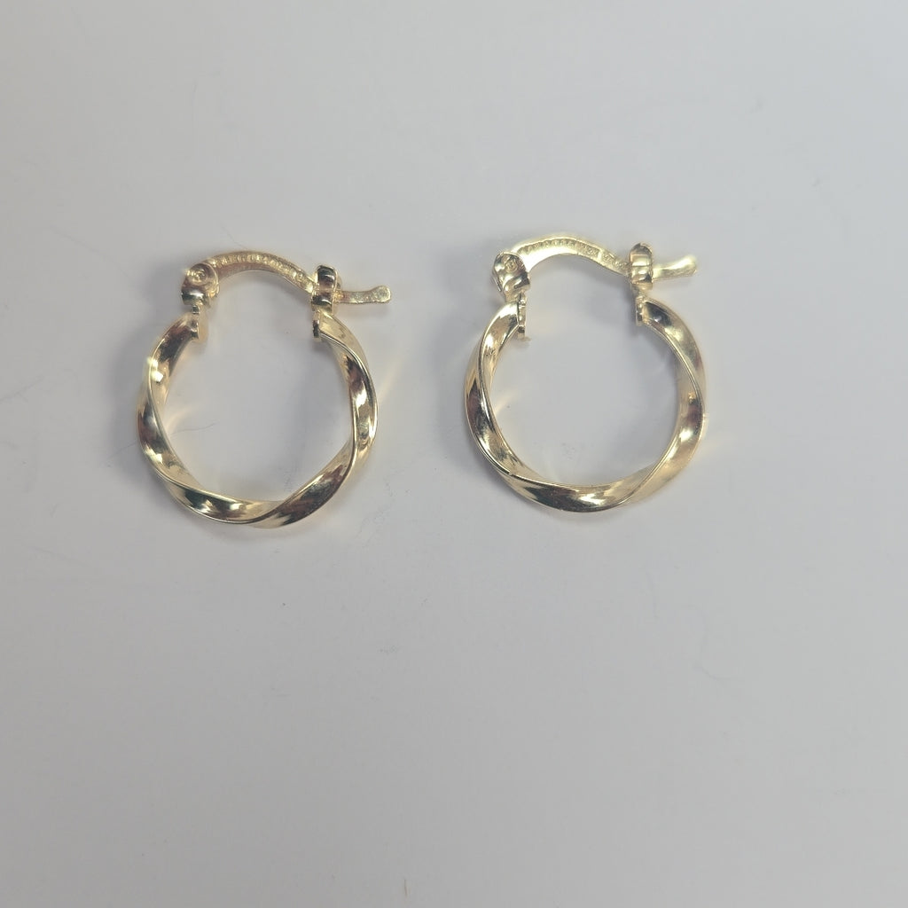 ARETES ARRACADAS TORZAL 14K 1.1 GR (NUEVO)