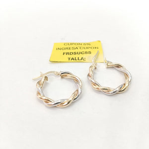 ARRACADAS PAR ORO 14 K 2,20 GRMS (SEMINUEVO)