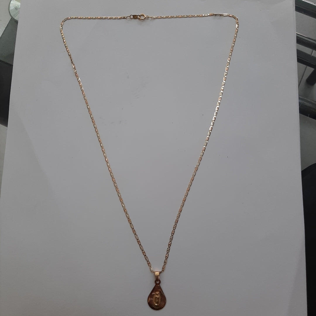 CADENA, DIJE ORO 10 K 3.2 GRMS (SEMINUEVO)