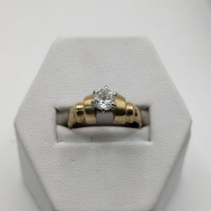 SOLITARIO ORO 14 K 3,80 GRMS (SEMINUEVO)