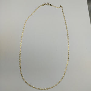 CADENAS TEJIDO GUCHI ORO 10K 45 CM 2.3 GR (NUEVO)