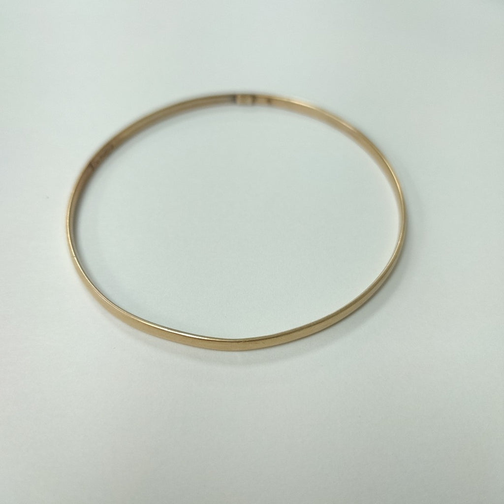 PULSERA RIGIDA ORO 14 K 4.6 GRMS (SEMINUEVO)