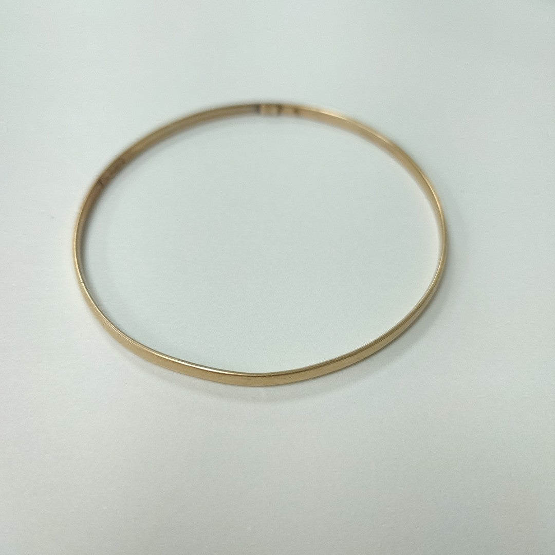 PULSERA RIGIDA ORO 14 K 4.6 GRMS (SEMINUEVO)