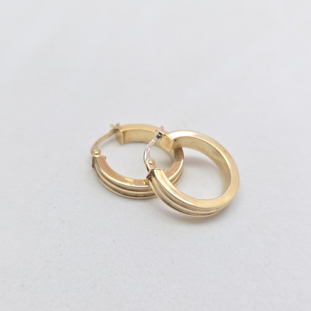 ARRACADAS PAR ORO 14 K 2.1 GRMS (SEMINUEVO)