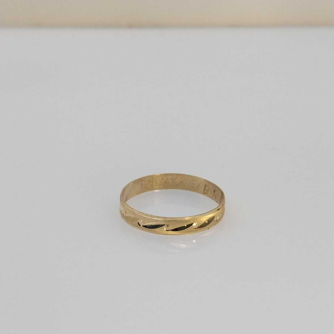 ARGOLLA ORO 10 K 1.1 GRMS (SEMINUEVO)