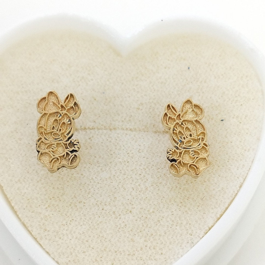 BROQUELES PAR ORO 14 K 0.9 GRMS (SEMINUEVO)