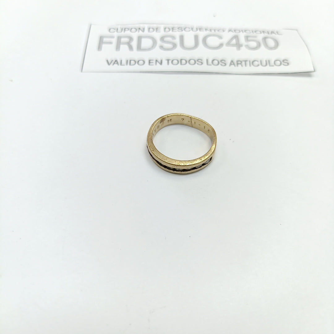 ARGOLLA ORO 10 K 3.4 GRMS (SEMINUEVO)