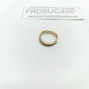 ARGOLLA ORO 10 K 3.4 GRMS (SEMINUEVO)