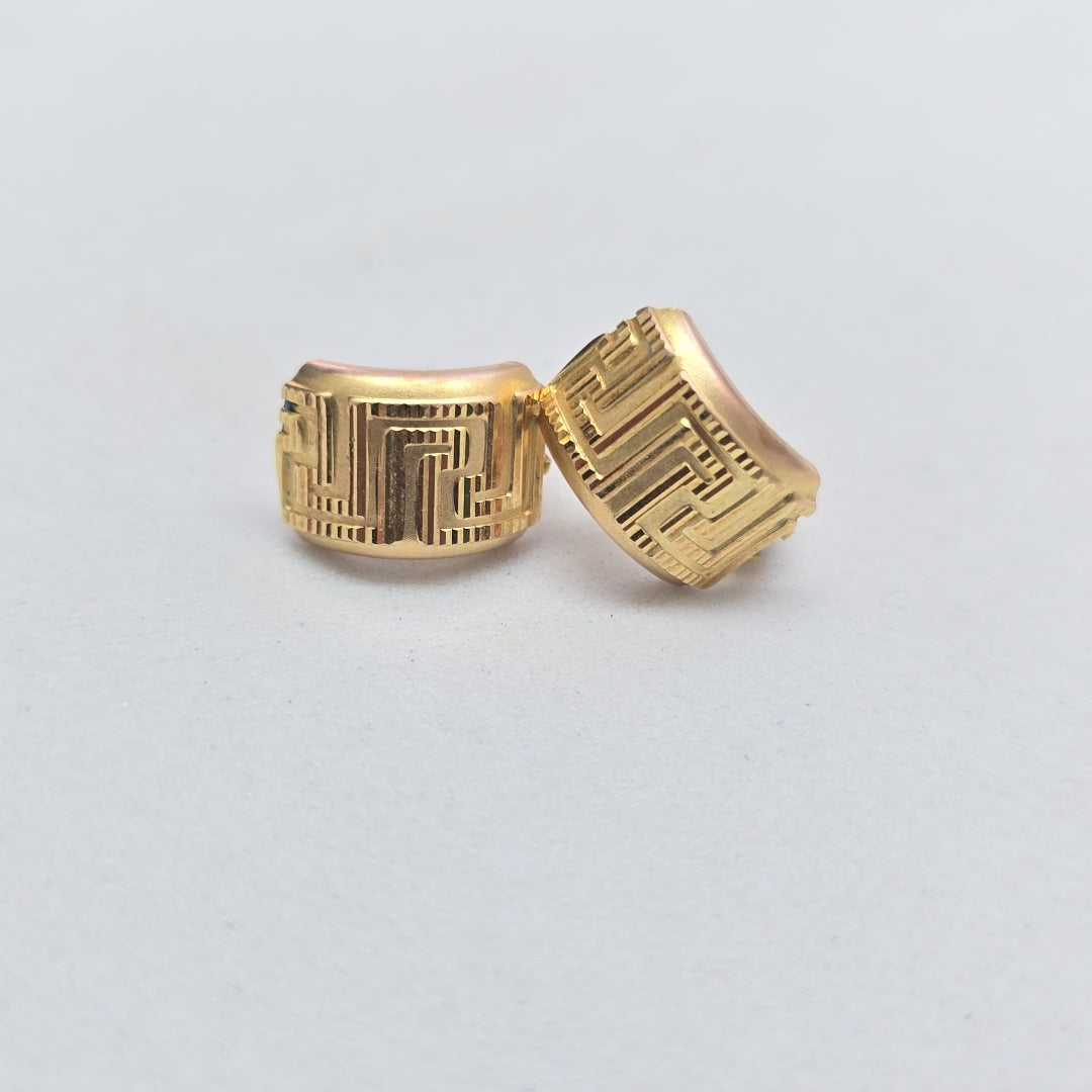 ARETES PAR ORO 14 K 2.9 GRMS (SEMINUEVO)