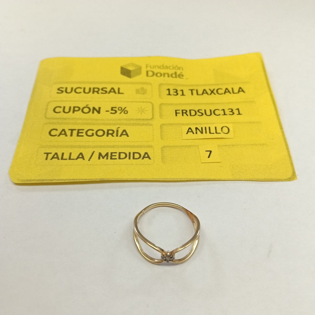 ANILLITO ORO 14 K 1.6 GRMS (SEMINUEVO)