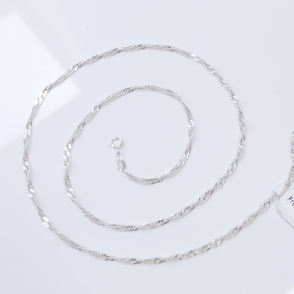 CADENA MEDIO TZL PLATA .925 55 CM 4.22 GR (NUEVO)