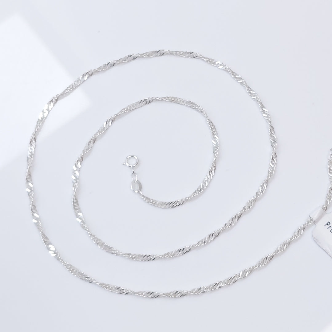 CADENA MEDIO TZL PLATA .925 55 CM 4.22 GR (NUEVO)