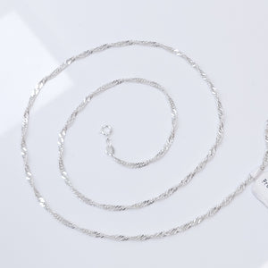 CADENA MEDIO TZL PLATA .925 55 CM 4.22 GR (NUEVO)