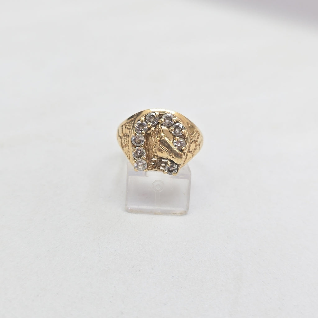 ANILLO ORO 10 K 5.9 GRMS (SEMINUEVO)