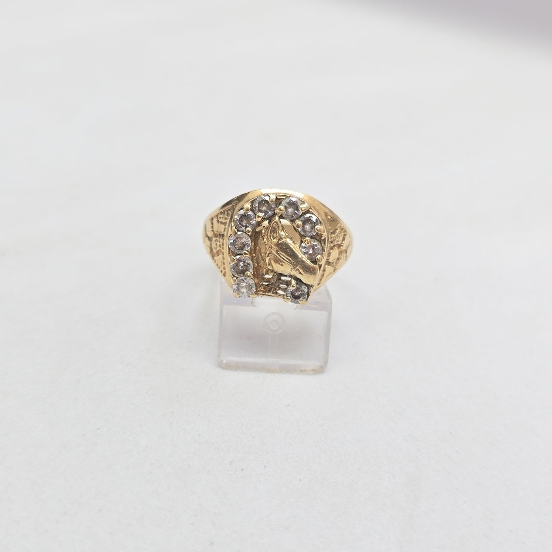 ANILLO ORO 10 K 5.9 GRMS (SEMINUEVO)