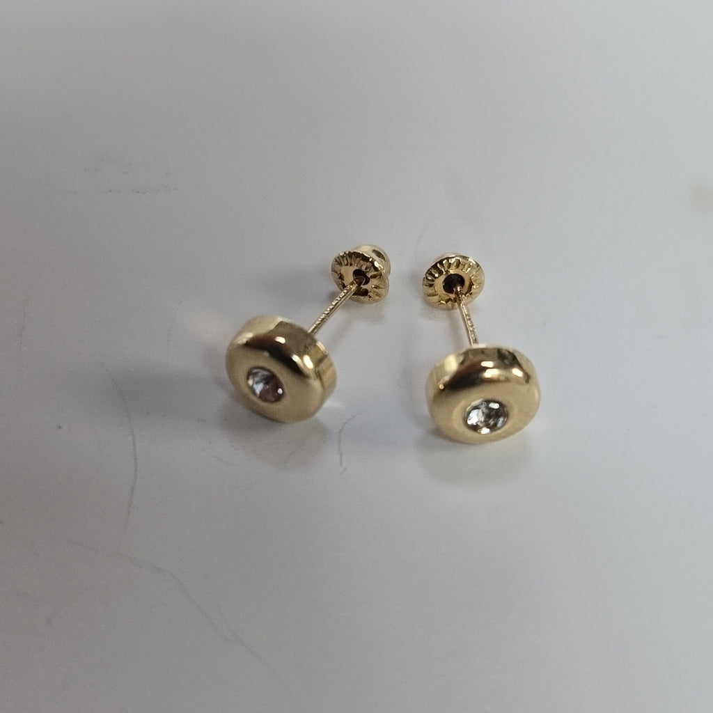 BROQUELES BROQUEL C CIRCONIA 14K 0.27 GR (NUEVO)