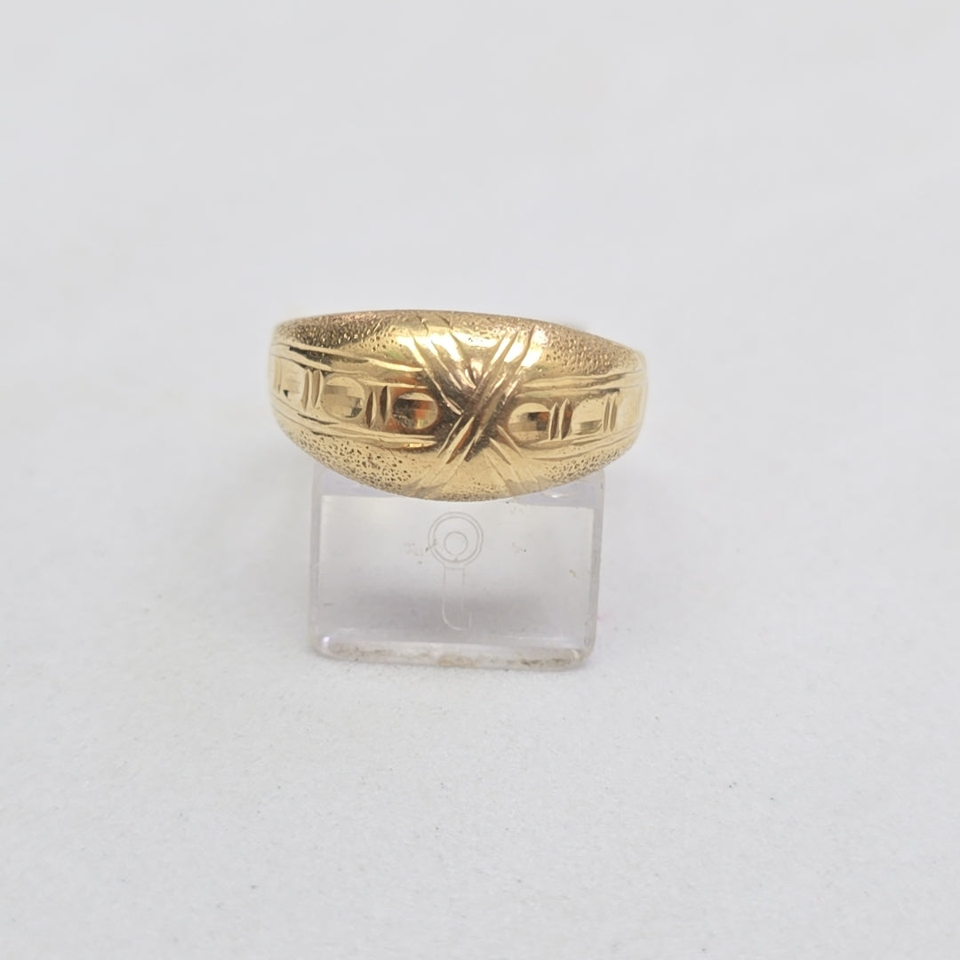 ANILLO ORO 14 K 3.4 GRMS (SEMINUEVO)