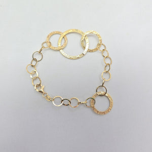 PULSERA ORO 14 K 4.3 GRMS (SEMINUEVO)
