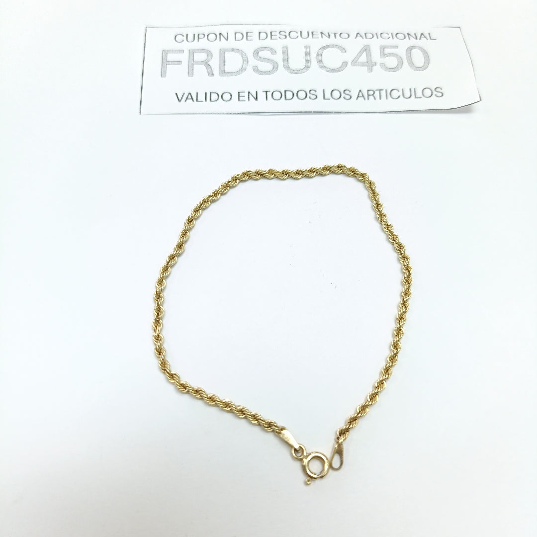 PULSERA ORO 10 K 1,00 GRMS (SEMINUEVO)