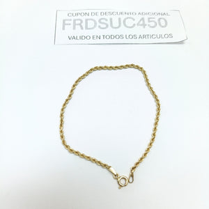 PULSERA ORO 10 K 1,00 GRMS (SEMINUEVO)