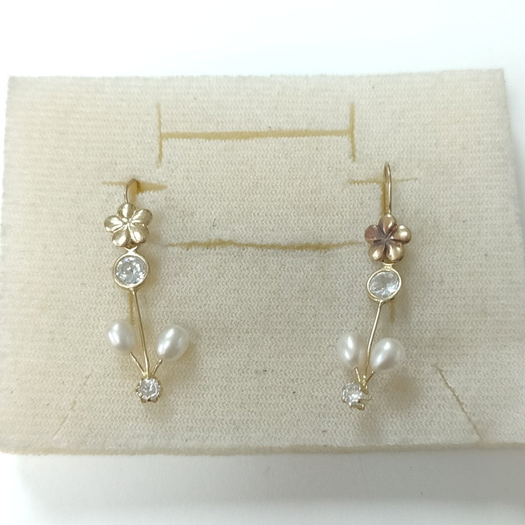 ARETES PAR ORO 10 K 1.8 GRMS (SEMINUEVO)