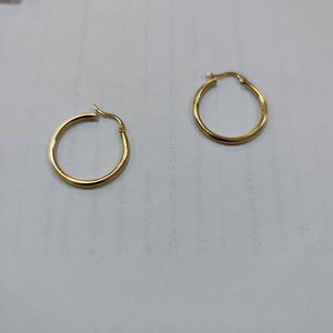 ARRACADAS PAR ORO 14 K 1.4 GRMS (SEMINUEVO)