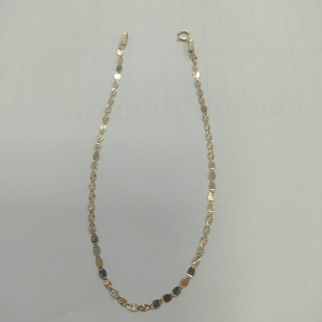 PULSERA ORO,ORO COMBINADO 10 K 0,70 GRMS (SEMINUEVO)