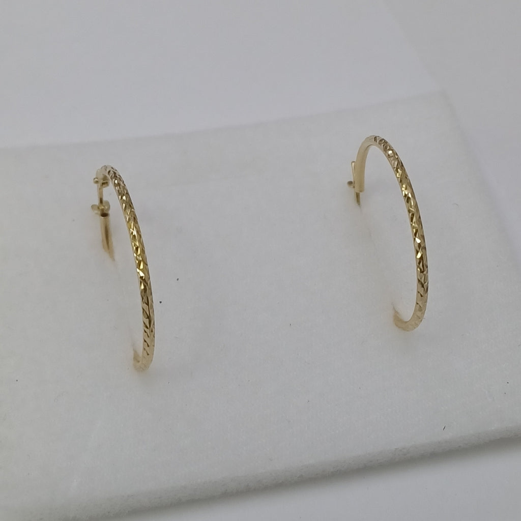 ARRACADAS PAR ORO 14 K 1,80 GRMS (SEMINUEVO)