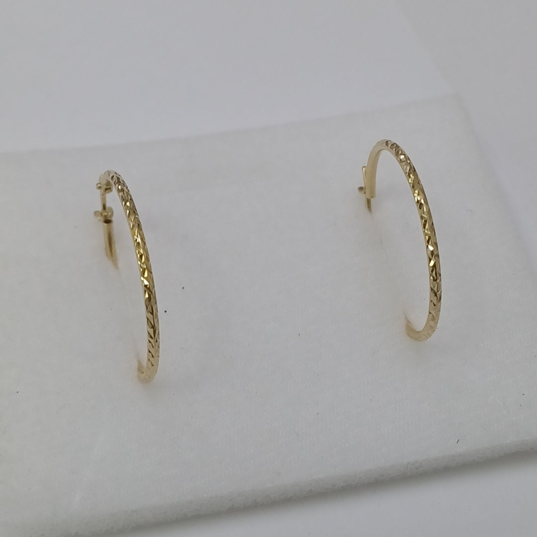 ARRACADAS PAR ORO 14 K 1,80 GRMS (SEMINUEVO)
