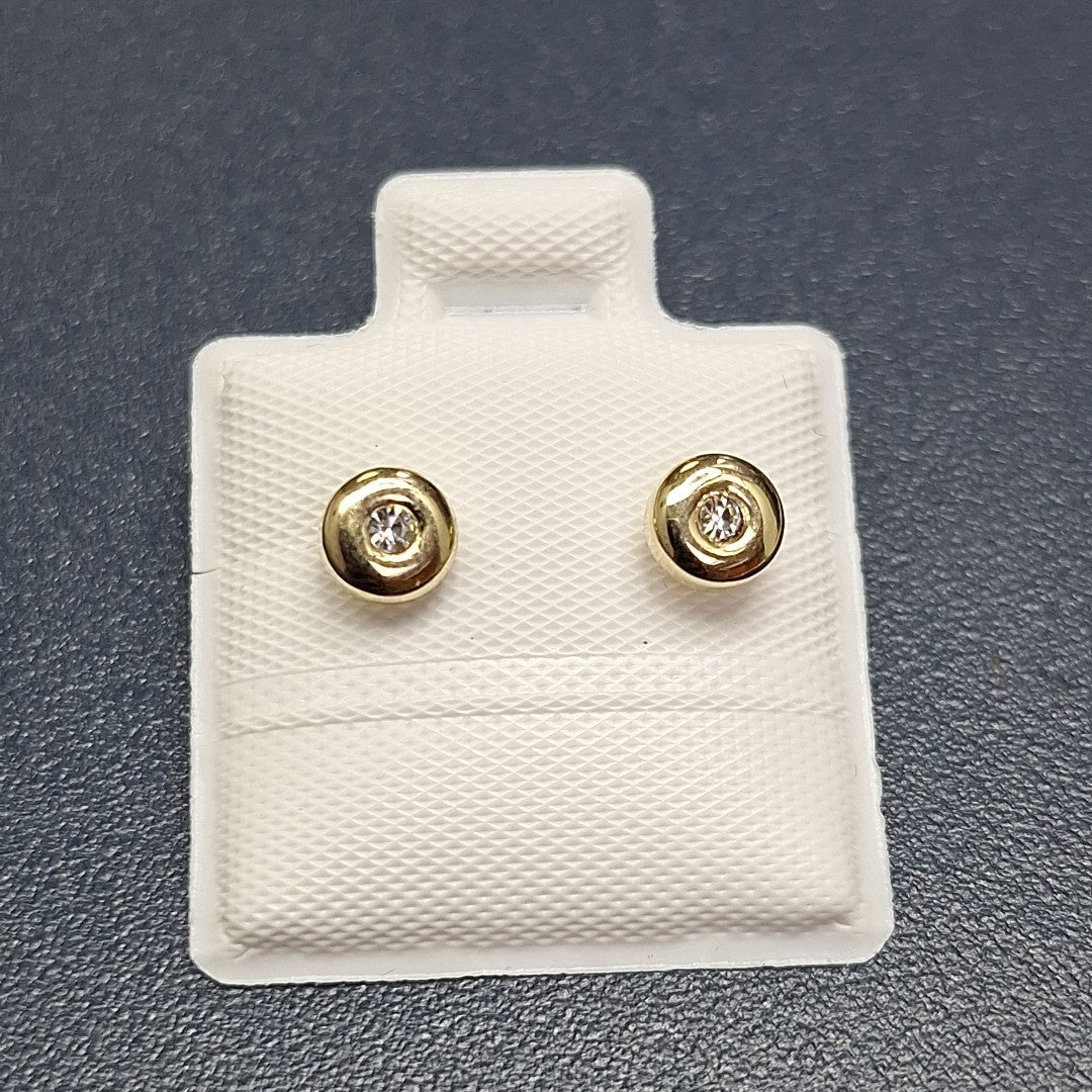 BROQUELES BROQUEL C CIRCONIA 14K 0.27 GR (NUEVO)