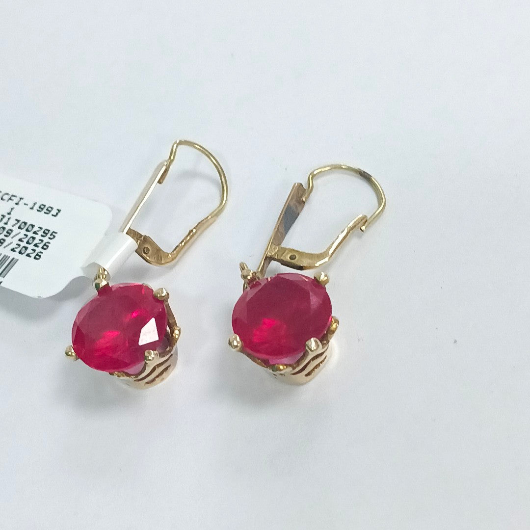 ARRACADAS PAR ORO 10 K 5.7 GRMS (SEMINUEVO)