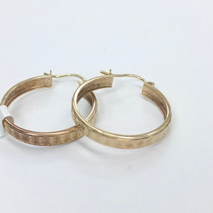 ARRACADAS PAR ORO 10 K 2.8 GRMS (SEMINUEVO)