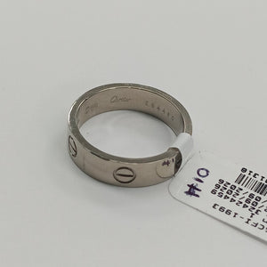 ANILLO ORO BLANCO 18 K 11,00 GRMS (SEMINUEVO)