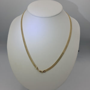 CADENA ESPECIAL 14K 50 CM 11.5 GR (NUEVO)