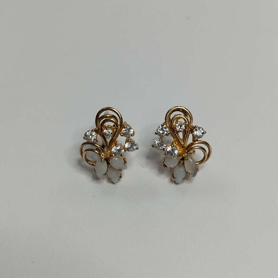 ARETES PAR ORO 10 K 3,60 GRMS (SEMINUEVO)