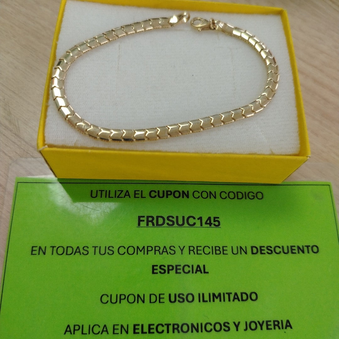 PULSERA ORO 10 K 3.3 GRMS (SEMINUEVO)