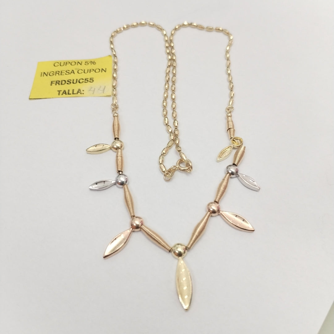 GARGANTILLA ORO,RODIADO 14 K 11,60 GRMS (SEMINUEVO)