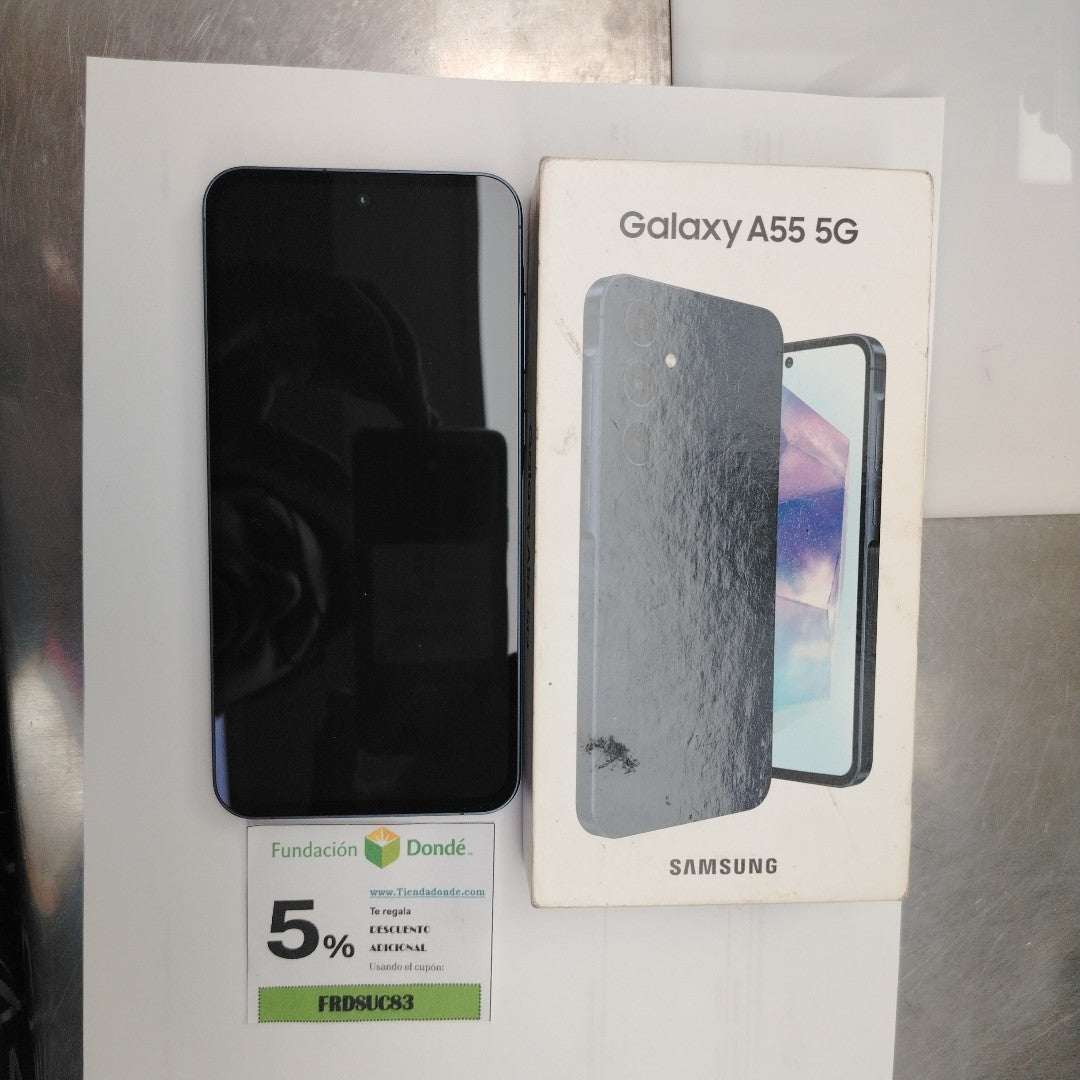 CELULAR SAMSUNG GALAXY A55 5G SM-A556E (2024) 128 GB 8 GB RAM (SEMINUEVO)